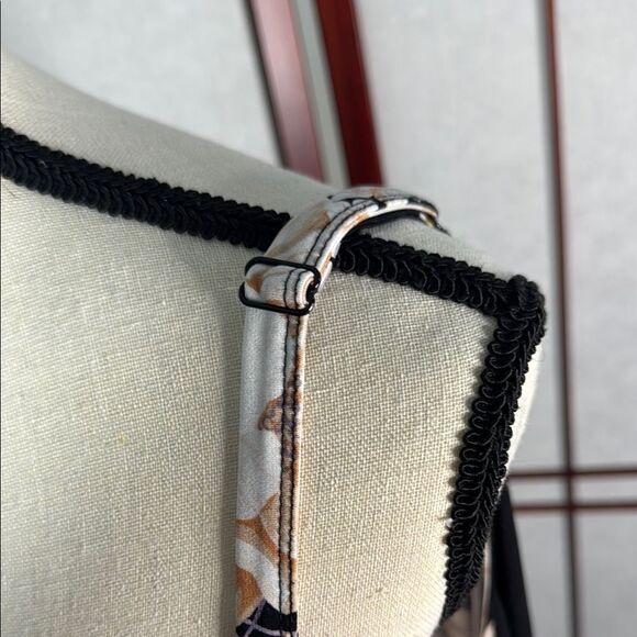 Torrid Cream and Black Asymmetrical Camisole - Picture 4 of 6